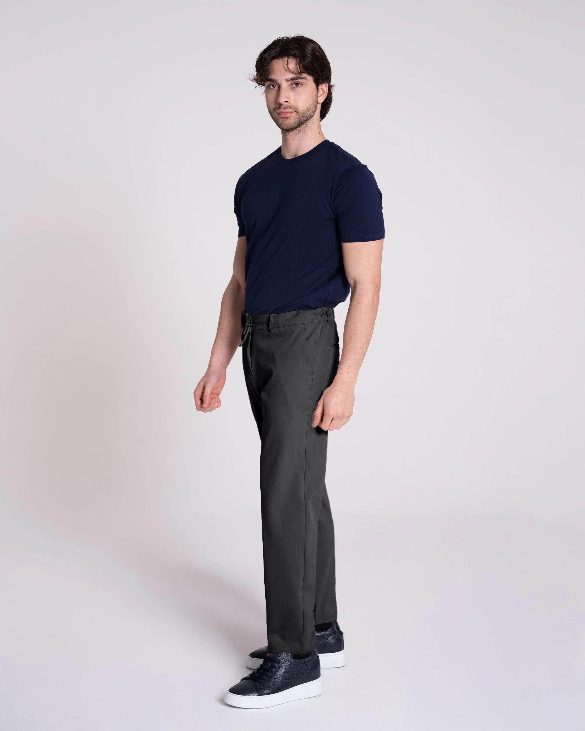 Antrasit Jogger Pantolon - Image 7
