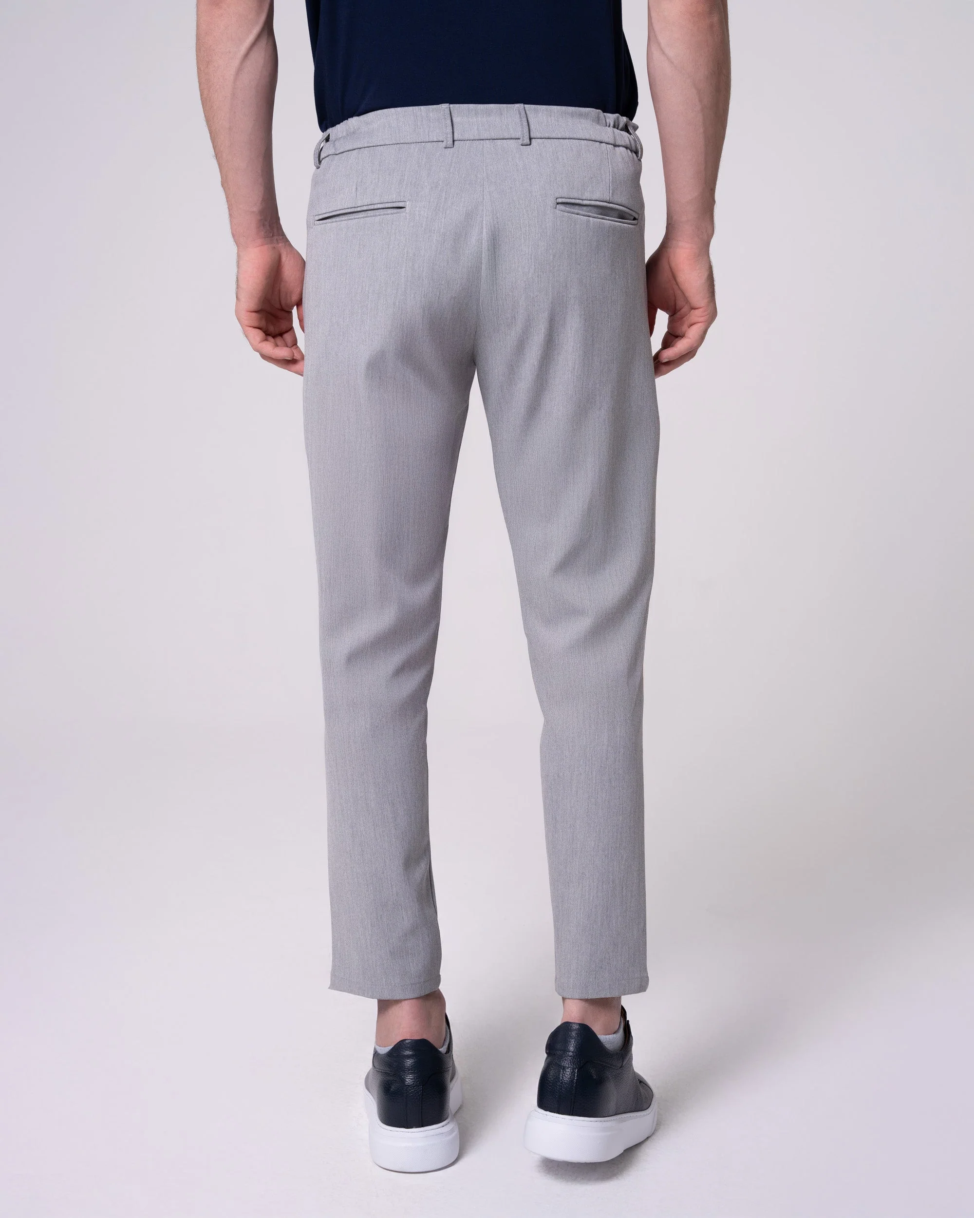 Gri Jogger Pantolon - Image 3