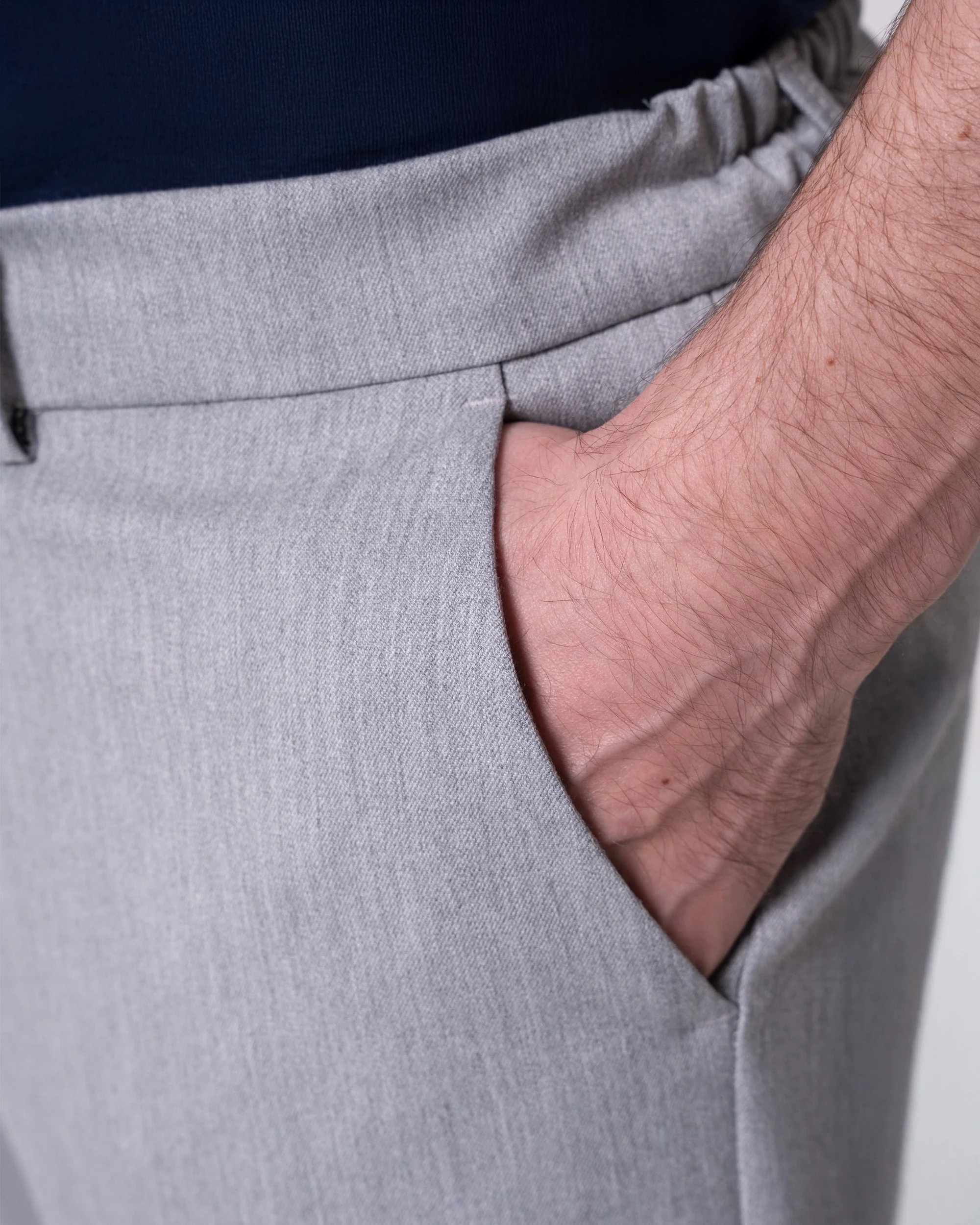 Gri Jogger Pantolon - Image 5