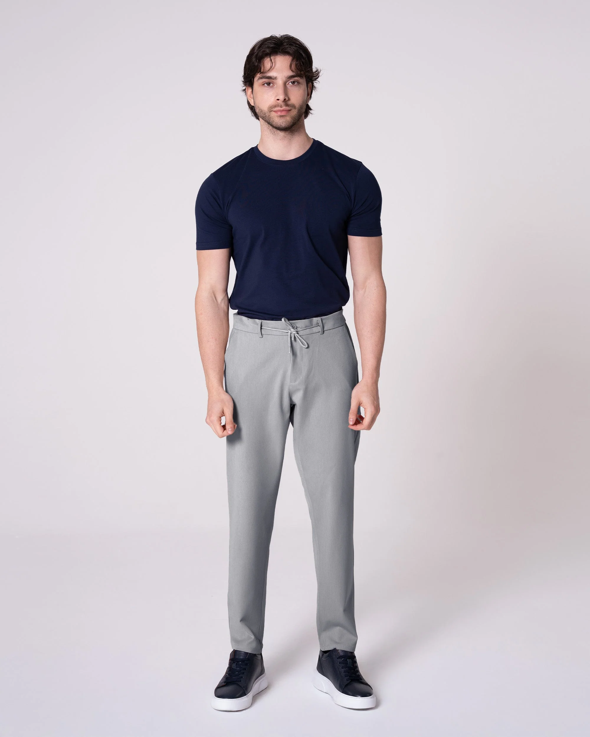 Gri Jogger Pantolon - Image 8