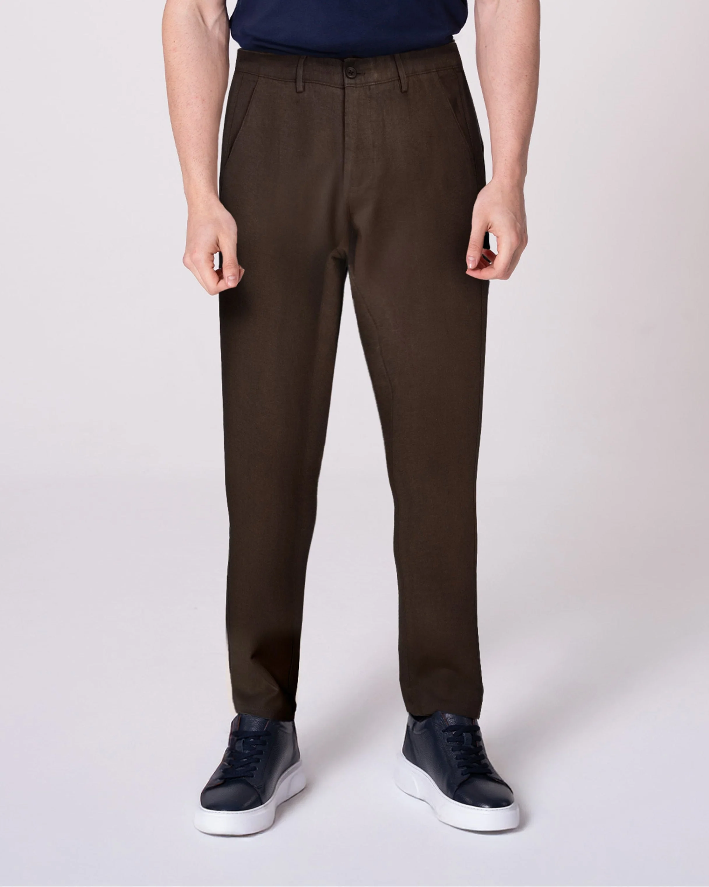 Kahverengi Keten Pantolon (Sınırlı Sayıda) - Image 3