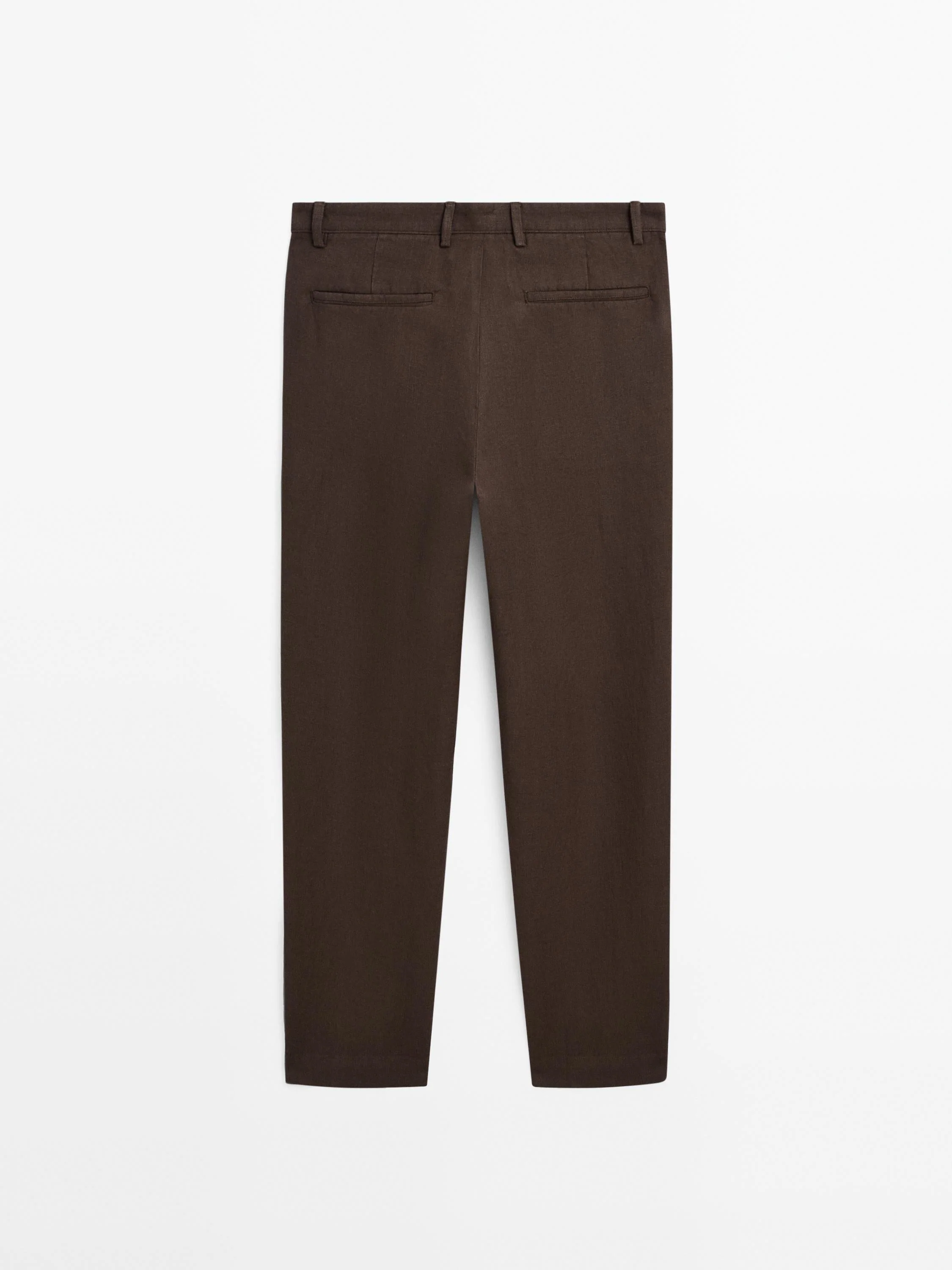 Kahverengi Keten Pantolon (Sınırlı Sayıda) - Image 4