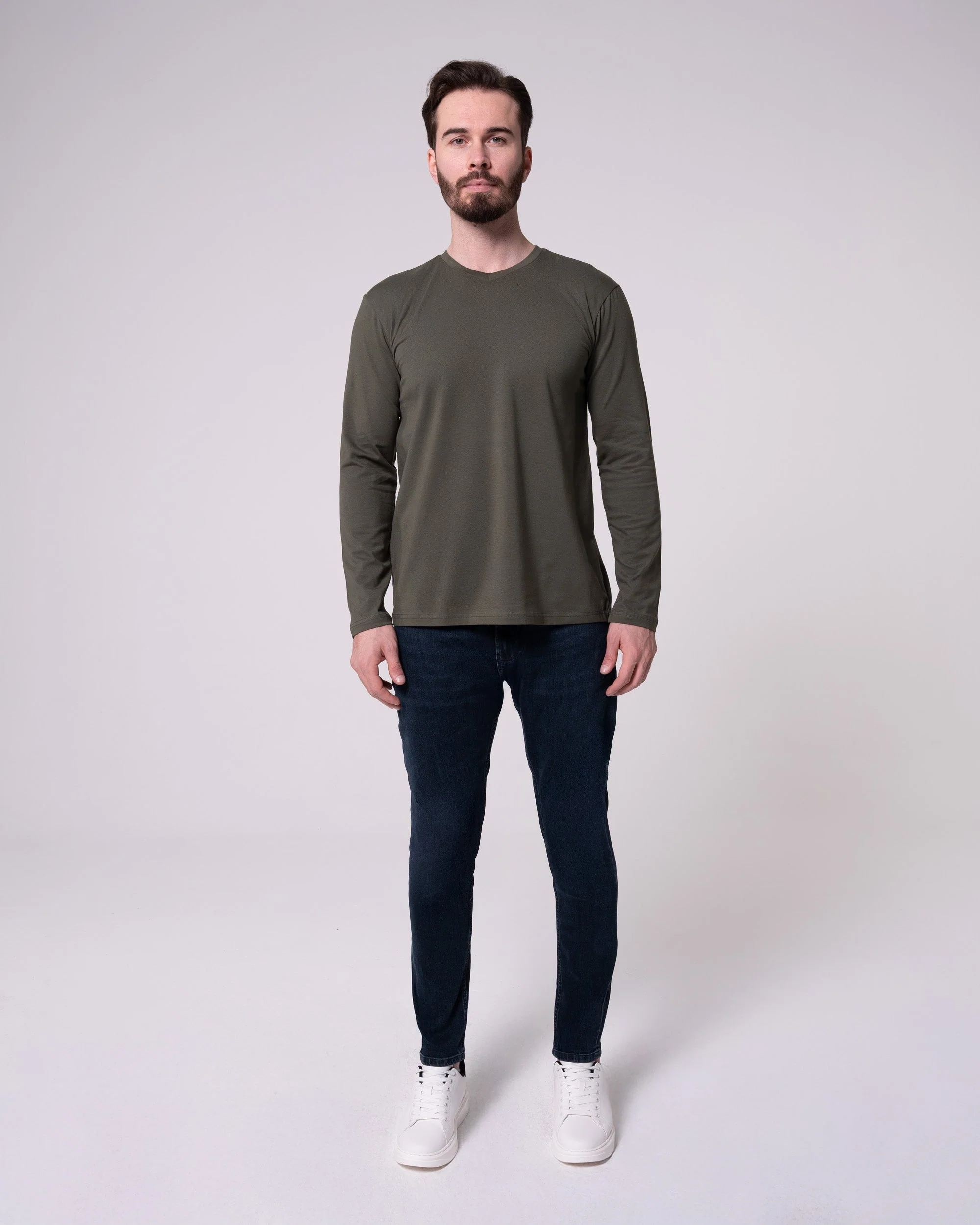 Koyu - Lacivert Slim Fit Kot Pantolon - Image 5