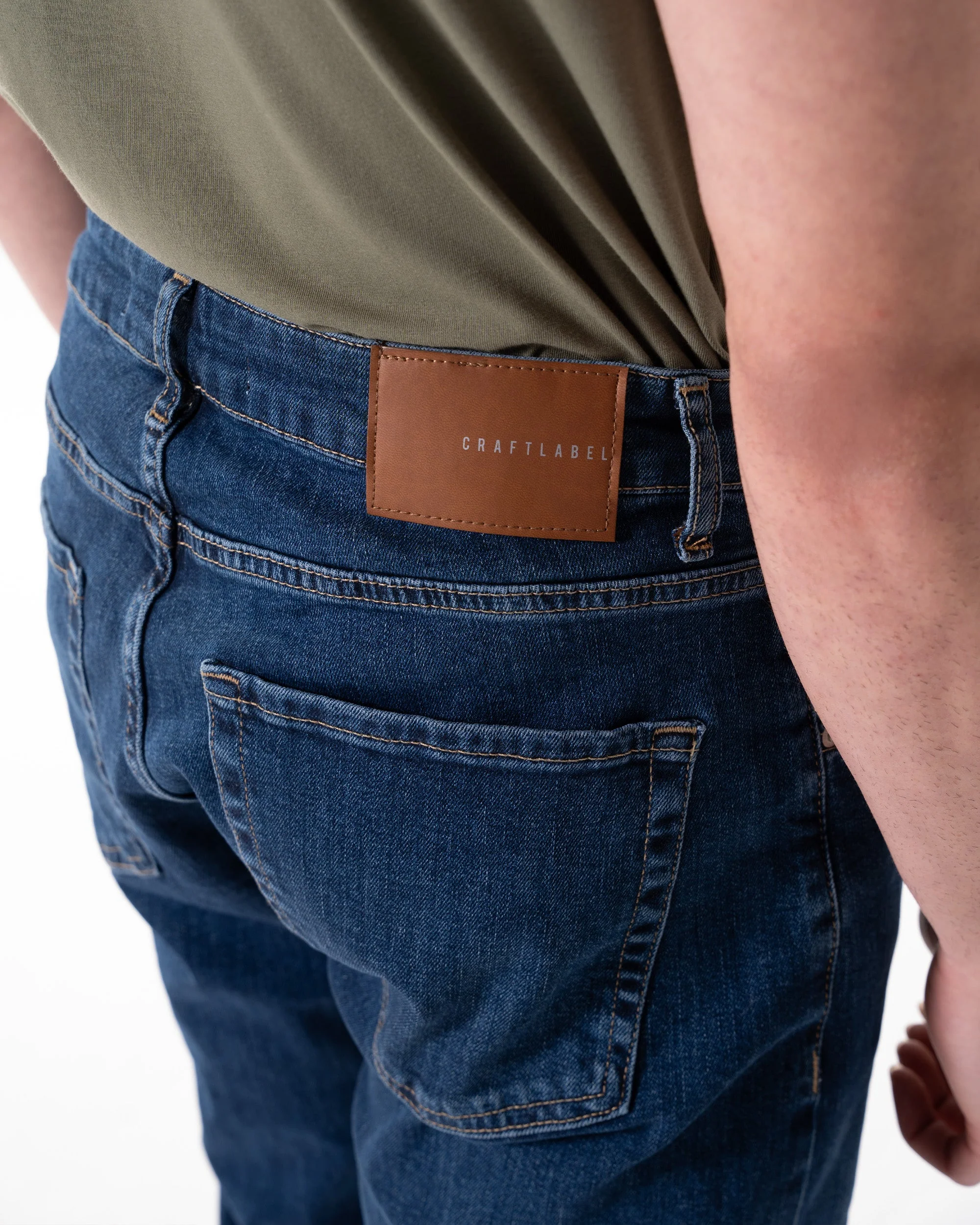 Lacivert Comfort Fit Kot Pantolon - Image 10