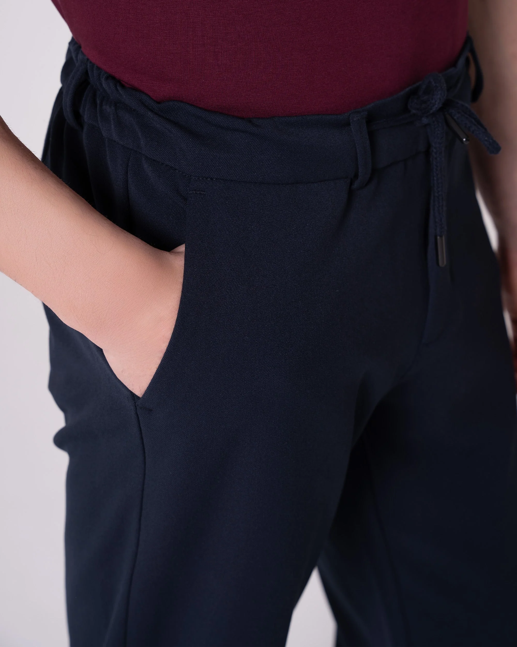 Lacivert Jogger Pantolon - Image 10