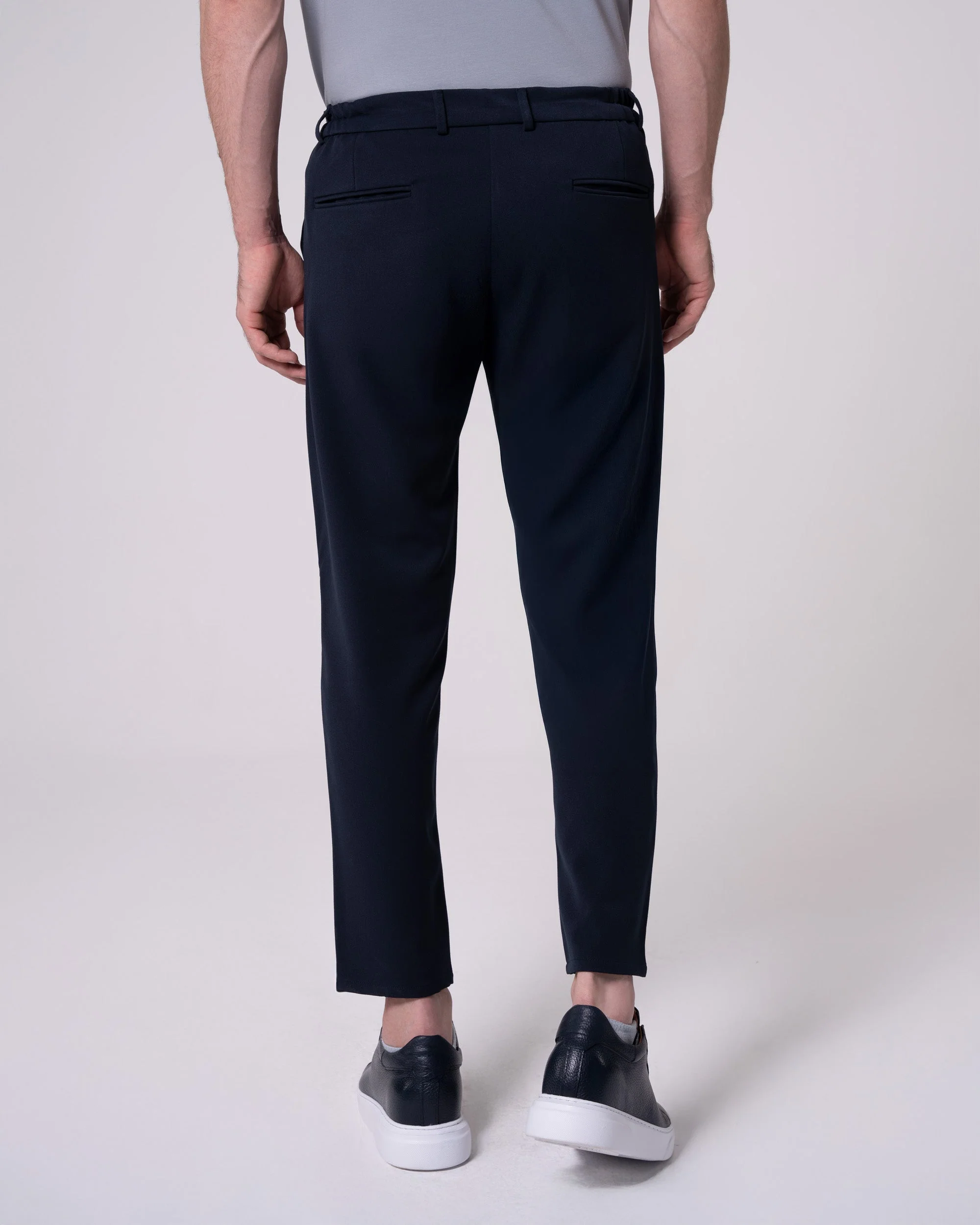 Lacivert Jogger Pantolon - Image 4