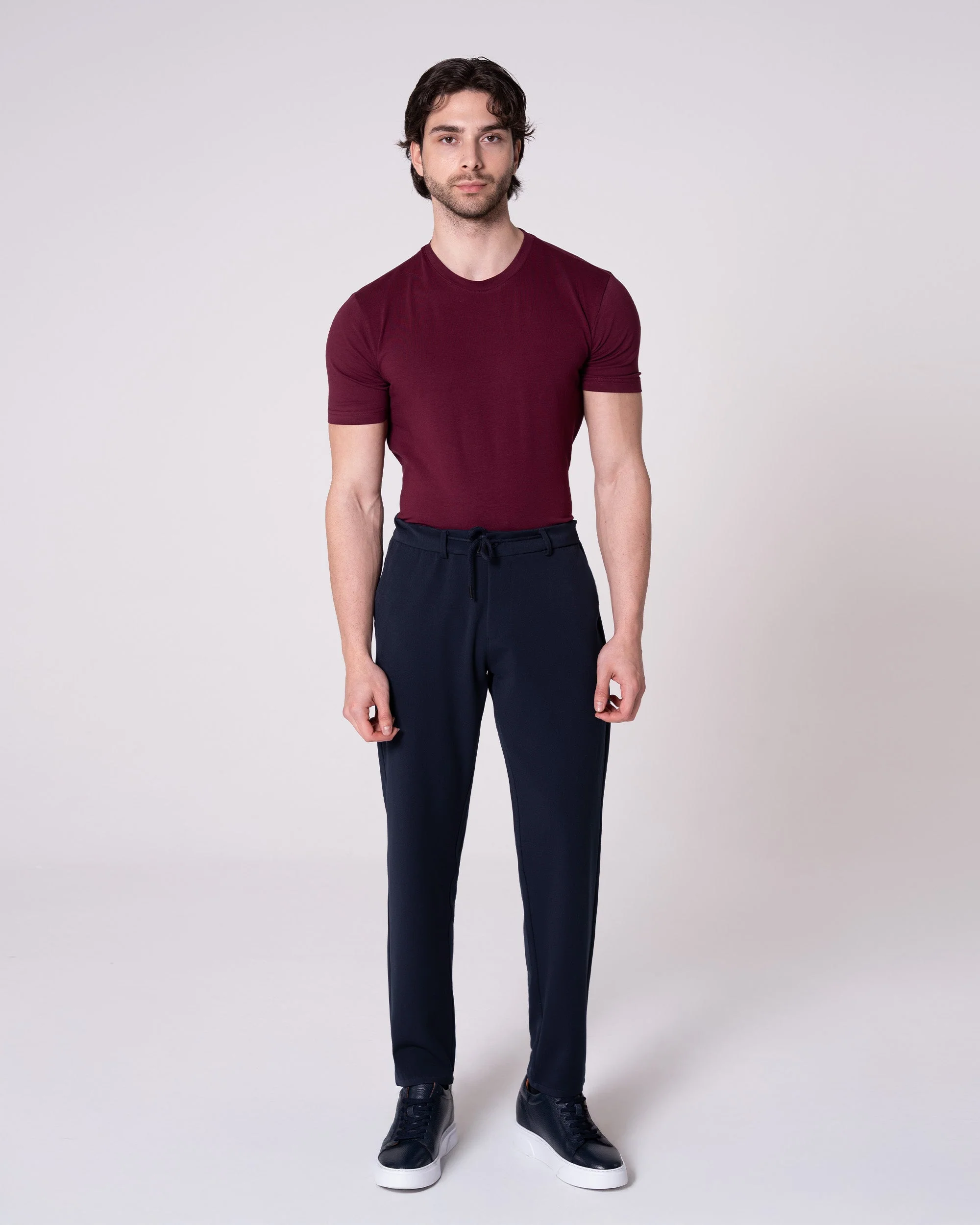 Lacivert Jogger Pantolon - Image 8