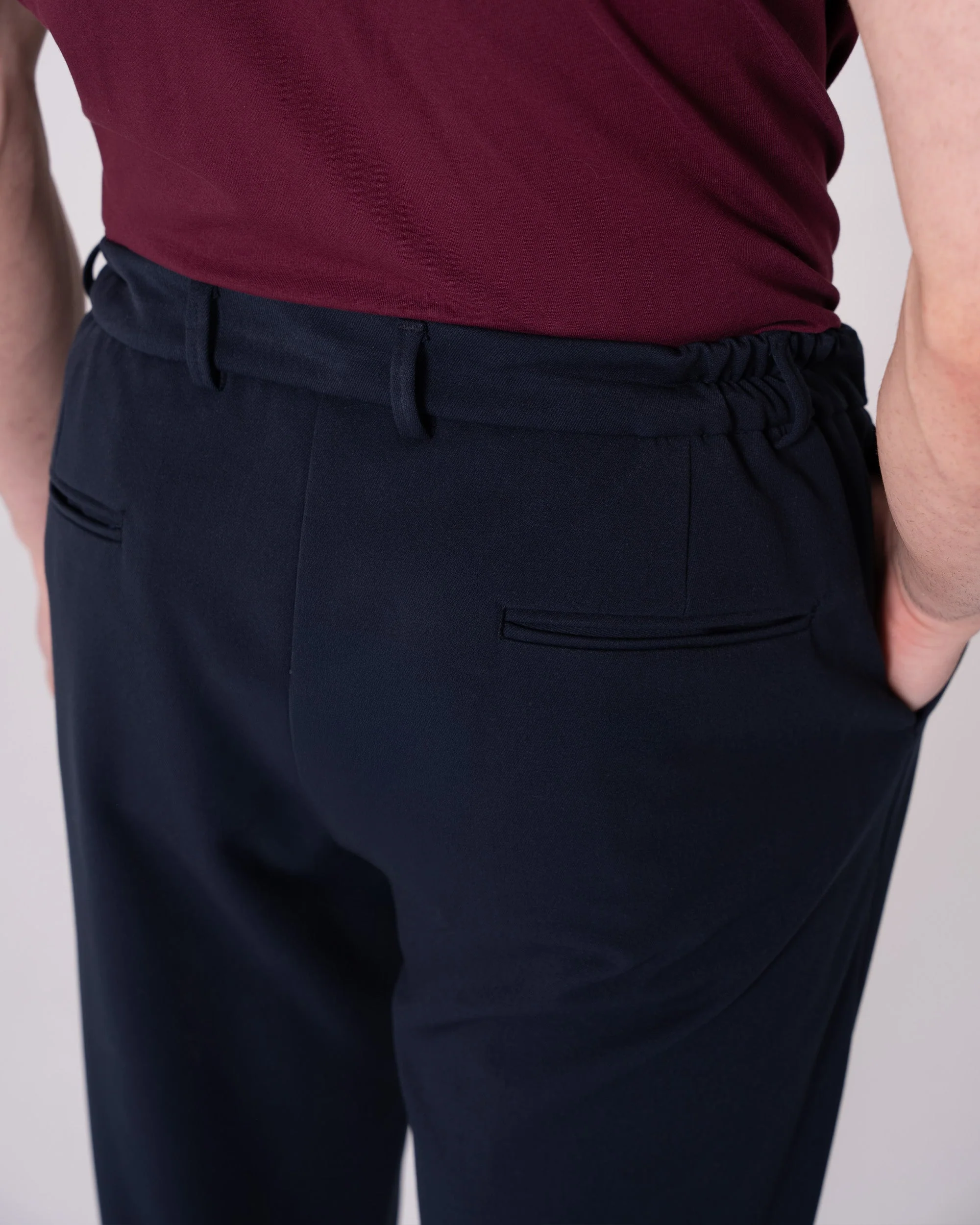 Lacivert Jogger Pantolon - Image 9